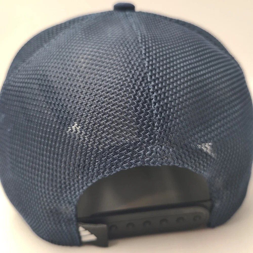 Barton Creek Country Club Hat Snapback Trucker Mesh‎ Adidas Blue Golf Course Men